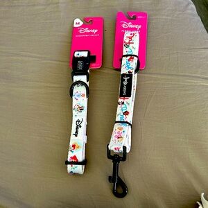 Sassy Woof Disney Princess Dog Collar (M) with Matching Leash 4ft